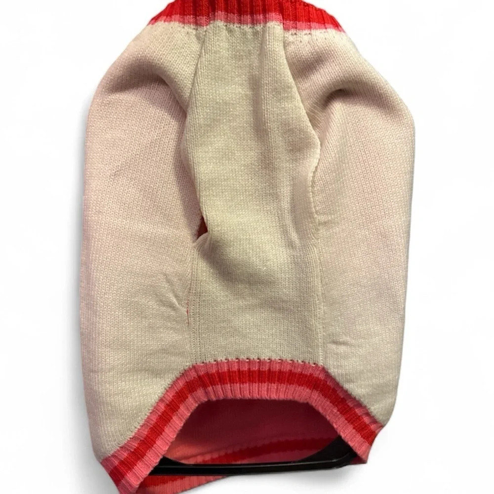 Novogratz Pets 💜 Merry Woofmas Dog Sweater Size L
